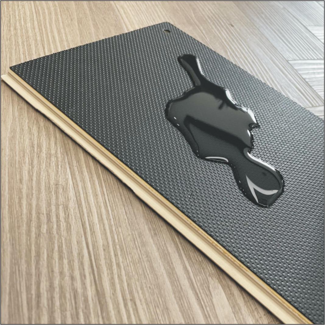 SPC IXPE backing with water resistance